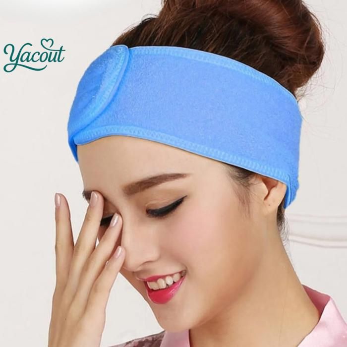 Headband anti-statique sans frisottis au front multicoleur
