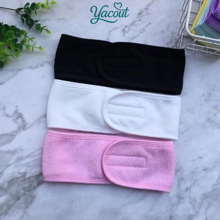 Bandeau soins naturels ghassoul et huiles multicoleur