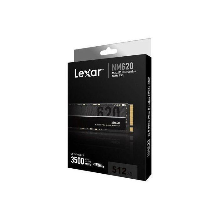 Disque SSD - LEXAR - NM620 - 1 To - PCIe Gen3*4 NVMe - Vitesse jusqu'à 3300 Mo/s