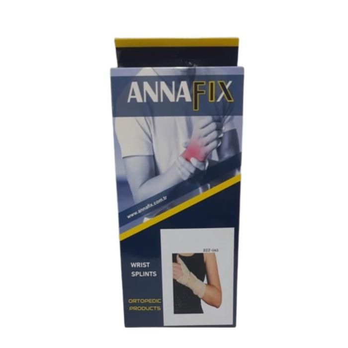Attelle de poignet - ANNAFIX REF-063 - Taille Standard - Support renforcé - Design ergonomique