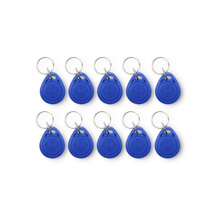 Tag Porte-clés RFID 125KHz - 10PCS - EM4100 - Compatible EM ID - Lecture seule - PVC 10 PCS