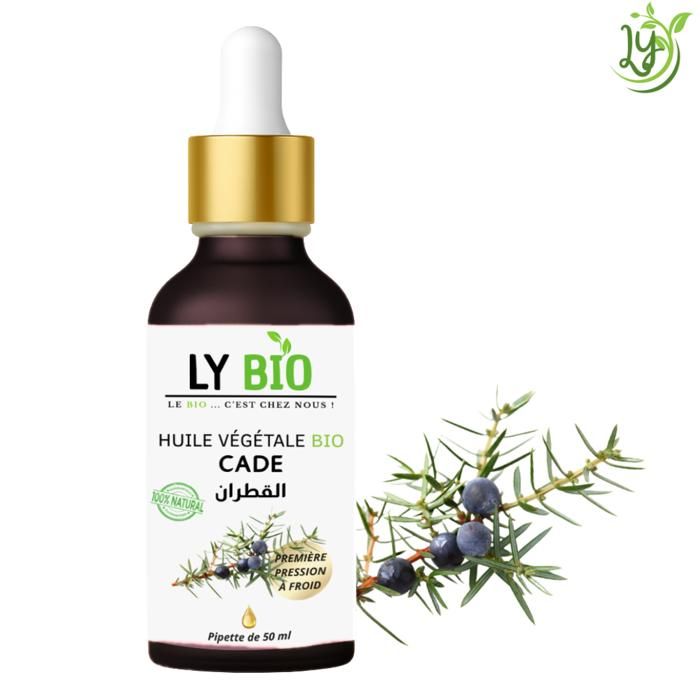 Huile - LYBIO - Cade - 50ml - Pipette - Réparateur cheveux