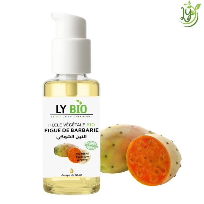 Huile - LYBIO - Figue de Barbarie - 50ml - Hydratant - Tous types de cheveux