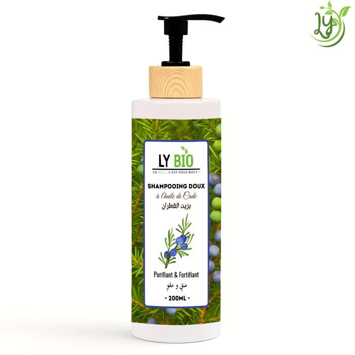 Shampooing - LYBIO - Huile de Cade - Purifiant - Fortifiant - 200ml