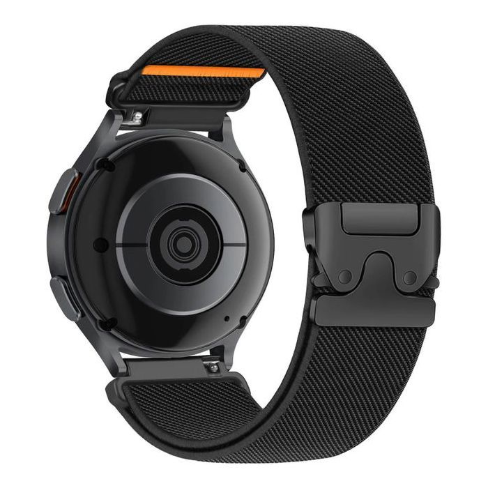 Bracelet de Montre - GENERIC - Nylon - 22mm - Dégagement Rapide - Noir