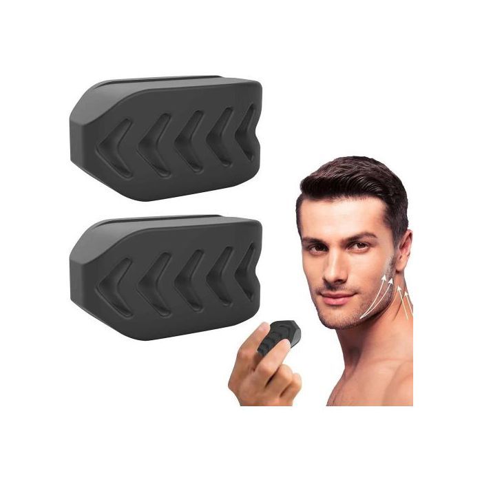 2pcs JawLine exerciseur balle faciale mâchoire Muscle Toner entraînement Fitness Anti- âge