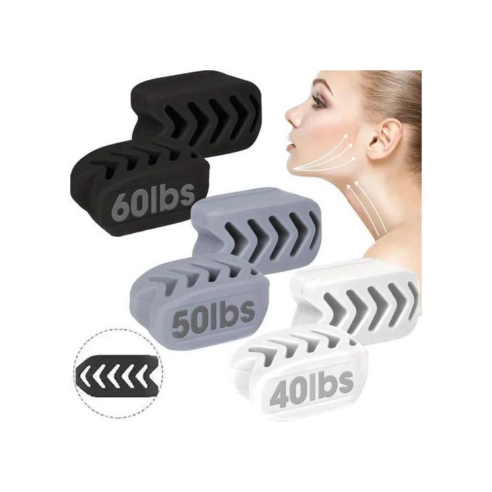 6pcs Jaw Exercise Set,3 Resistance Levels, Jawline Exerciser, Jaw Trainer, Jaw For Men & Women