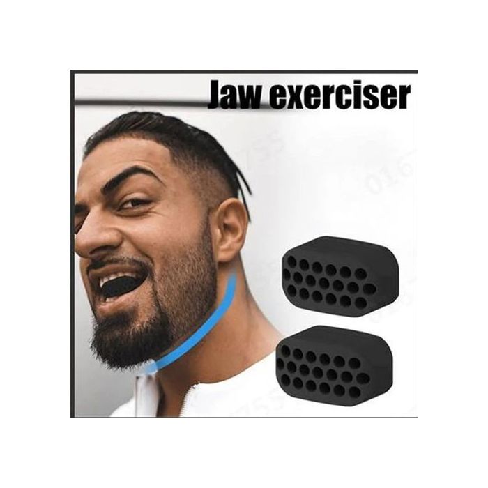 2pcs JawLine exerciseur balle faciale mâchoire Muscle Toner entraînement Fitness,