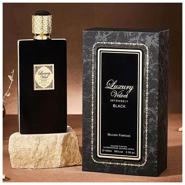 Sellion Parfums Luxury Velvet Intensely black Men's Perfume, 100ml