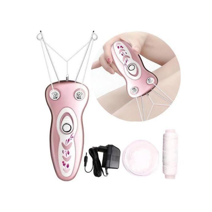 Épilateur Électrique Facial Pour Femmes, Machine À Épiler Avec Fil De Coton