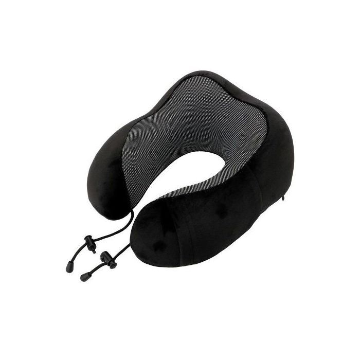 Oreiller de voyage doux en forme de U, soins de santé, mousse à mémoire de forme, oreiller cervical pour avion, coussin de cou