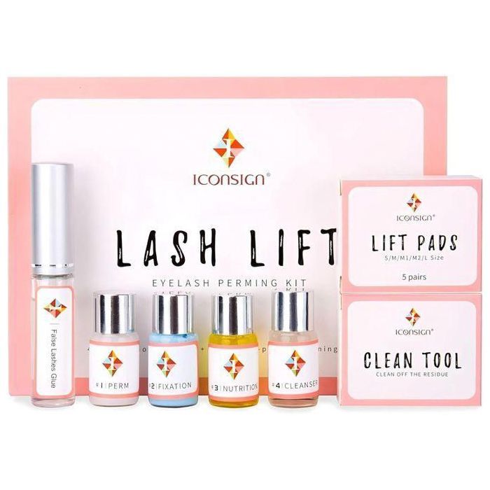 ICONSIGN lash lift Kit pour rehausser les cils,et accessoire de maquillage professionnel