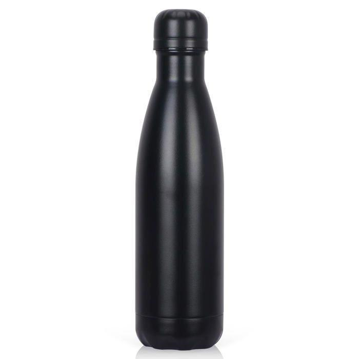 Bouteille Isotherme - GENERIC - 500 ml - Inox - Double Paroi - Noir
