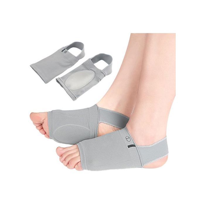Paire De Semelles Plates Pour Pieds Plats, Coussin Pour Pieds Bandés