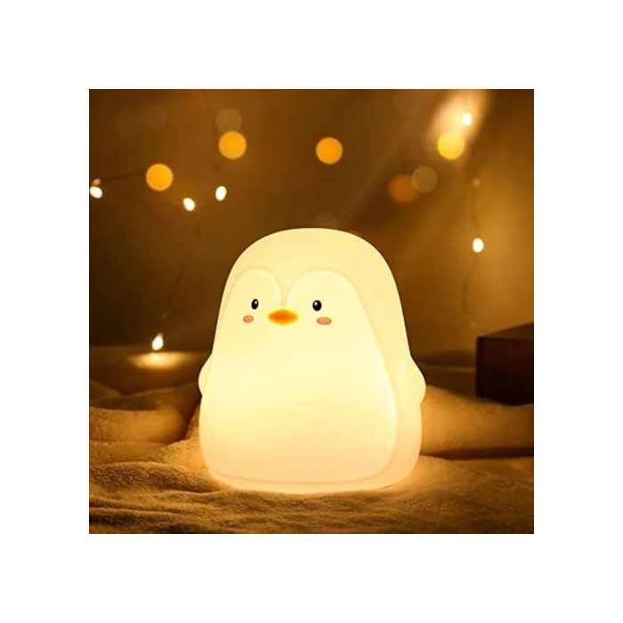 veilleuse en forme de chat change de couleur au toucher, est ultra douce et parfaite comme cadeau pour bébé ou enfant.