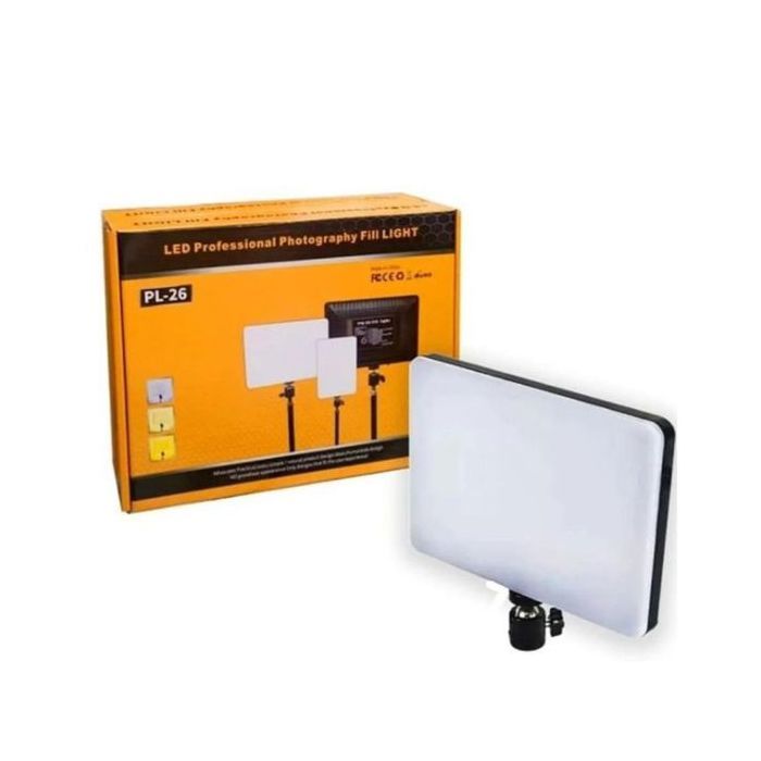 LED Light With Light Panel For Photography And Video PL 26