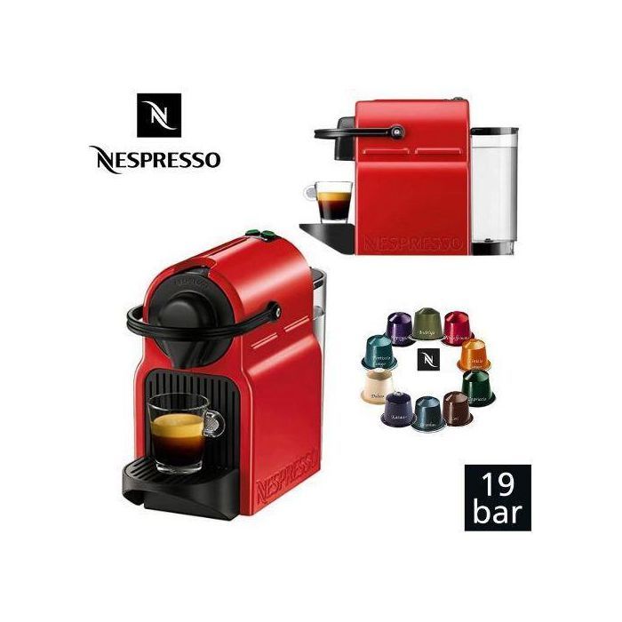 CAFETIERE NESPRESSO INISSIA C40 ROUGE