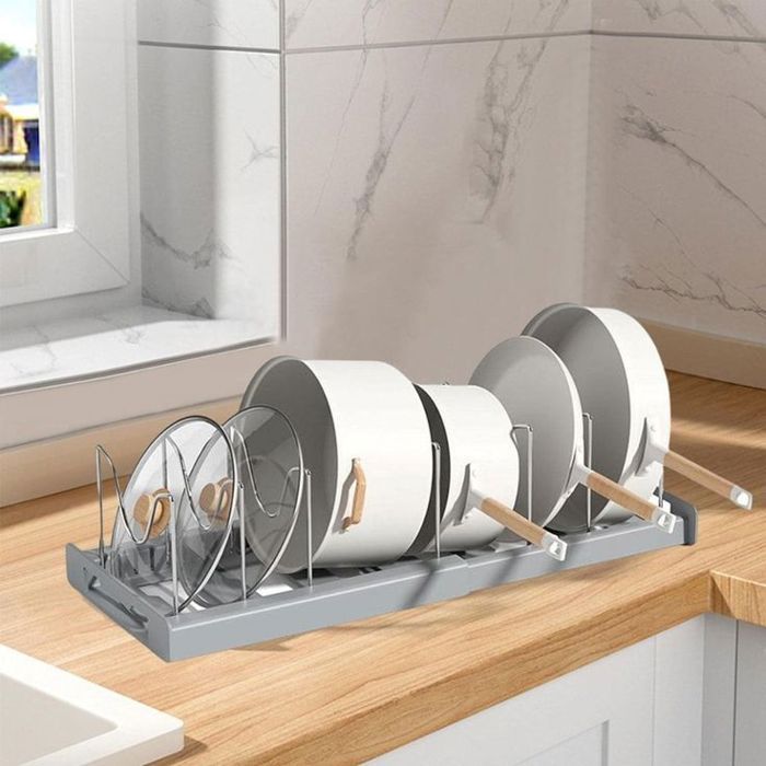 Organisateur extensible multi-usages pour ustensiles de cuisine