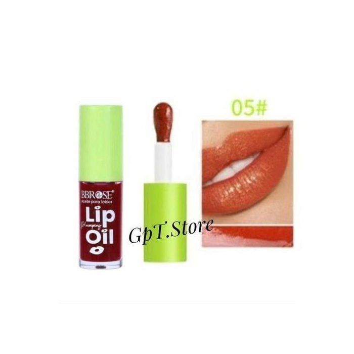 BBROSE Huile à lèvres-Gloss à lèvres Repulpant & Hydratant, Teinte 05
