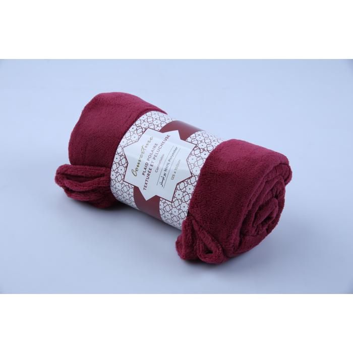Couverture polaire - GENERIC - G24-BT368 - 125x150 cm - 180GSM - Couleur aléatoire