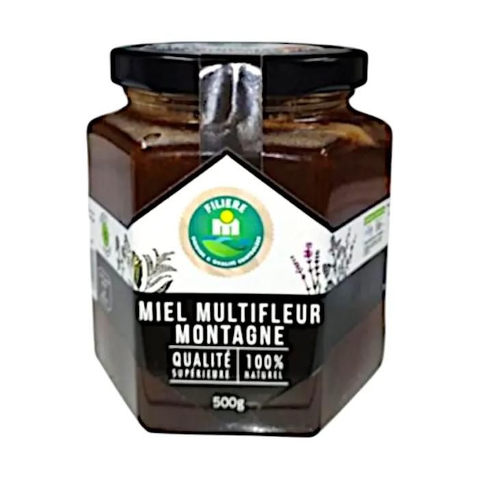 Miel multifleurs de montagne 500g - FILIERE M