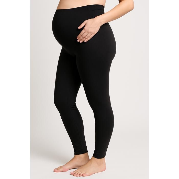 Legging de Grossesse - Noir - Confort Absolu - Taille XL - Ceinture Haute
