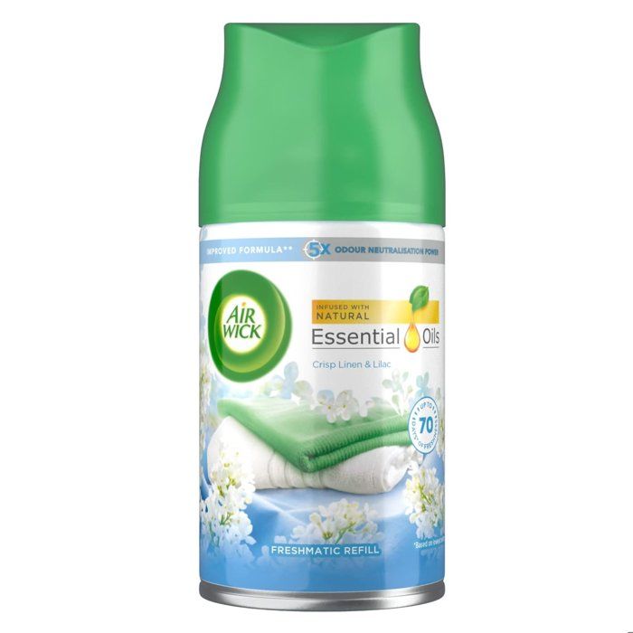 RECHARGE AIR WICK REFILL LINEN LILAC 250ML