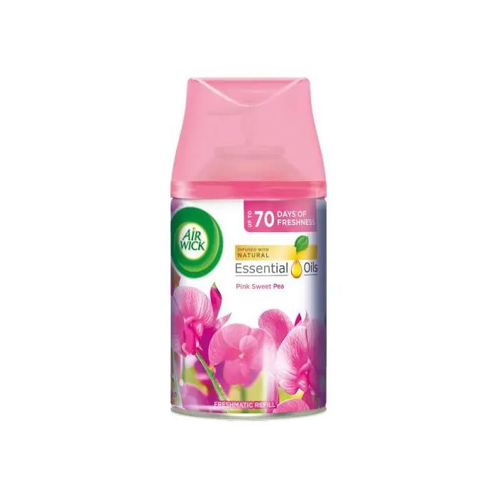 RECHARGE AIR WICK REFILL SWEET PEA 250ML