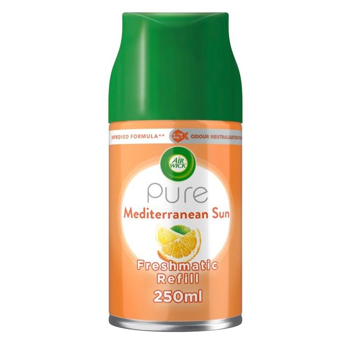 RECHARGE AIR WICK REFILL MED SUN 250ML