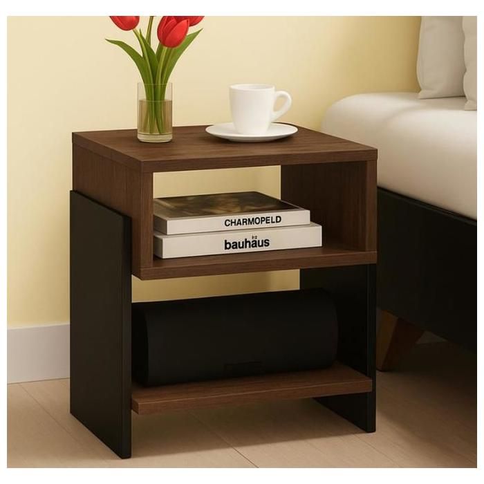 Table d’appoint - Moderne - Bois MDF - Élégante - Fonctionnelle