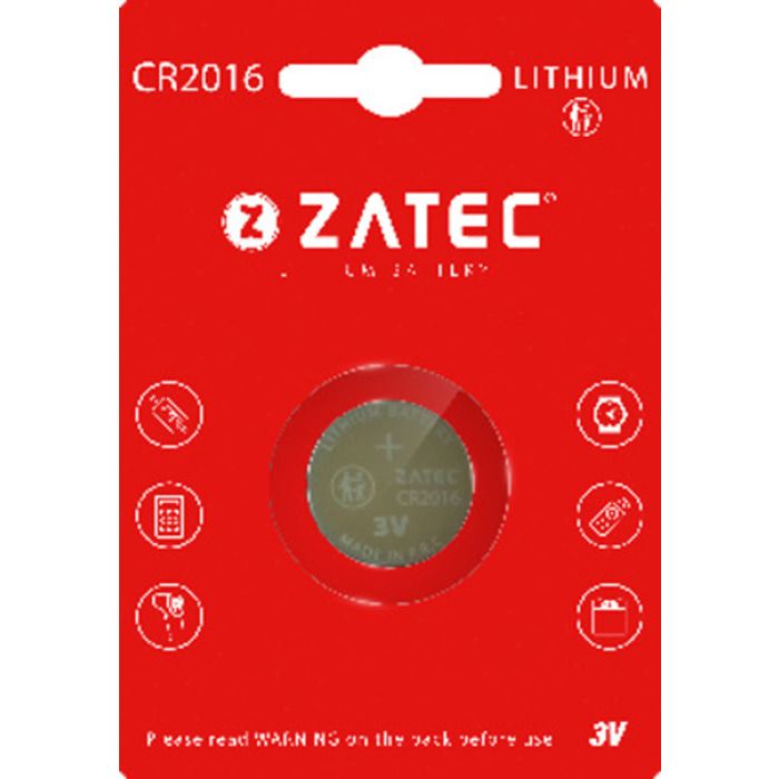 PILE BOUTON 3V CR2016