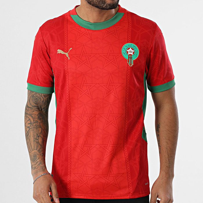 PUMA - Maillot d’équipe domicile FRMF pour femmes - Rouge