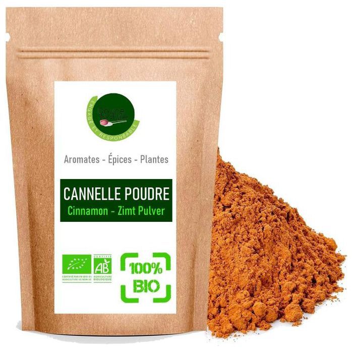Cannelle Moulue de Ceylan -100g, végétale,naturelle