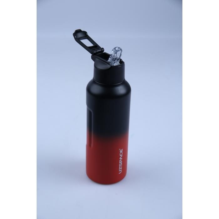 Bouteille isotherme - GENERIC - Dégradé rouge / noir - 550 ml - Inox - Mixte