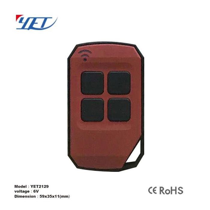 Télécommande - GENERIC - YET 2129 - Sans fil - 433.92 MHz - Compacte et pratique