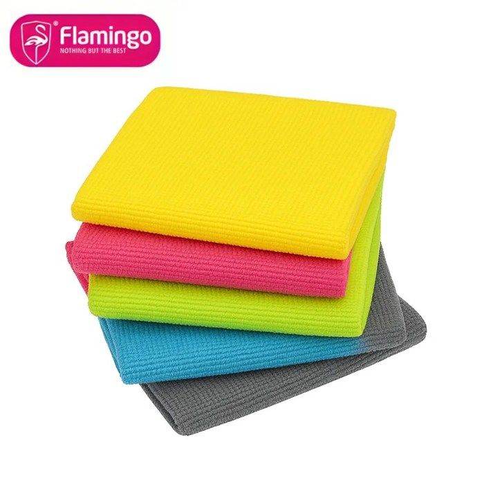 Microfibre Flamingo 5 pièces 30 x 40 cm