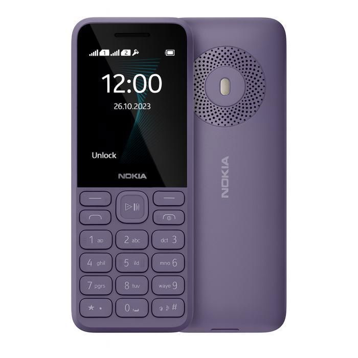 Nokia 130 téléphone portable 4G, double SIM, batterie 1450 mAh, version 2023, écran 2.4, radio FM, mémoire extensible