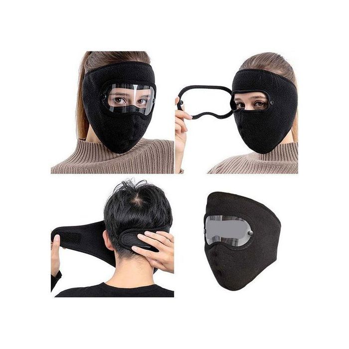 Masque facial cagoule - GENERIC - Ski - Protection totale - Cou - Visage - Noir