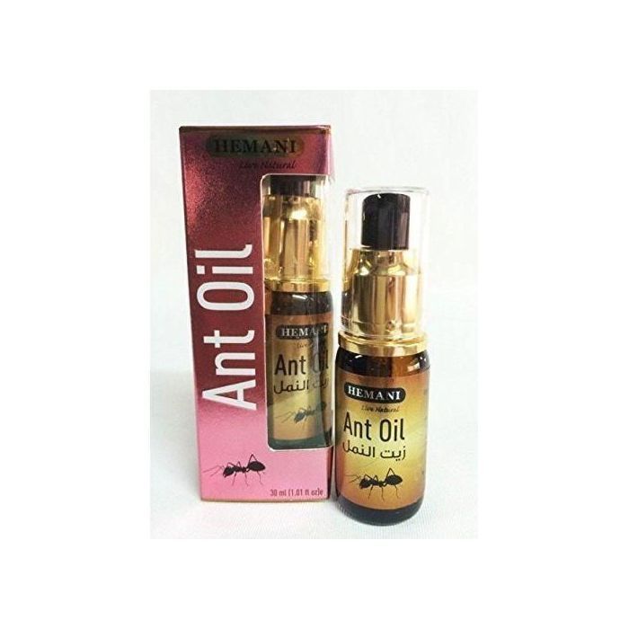 Hemani Huile de fourmi - Ant oil - Ralentit la pousse du poil/Affine les poils 30ml