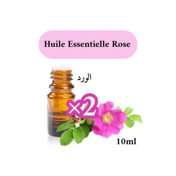 2 Huile Essentielle Rose 10ml