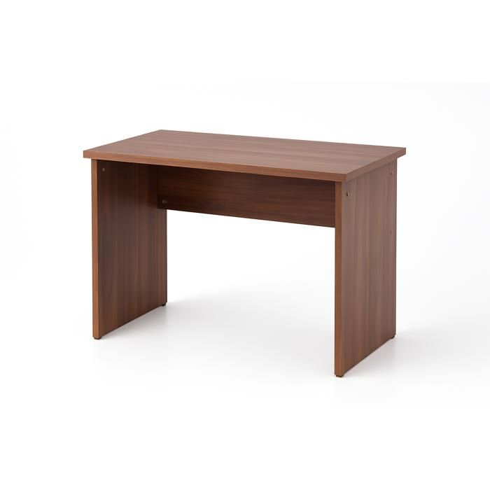 Bureau simple - 1070 x 600 x 700 mm - Finition Amazone - Marron - Design épuré
