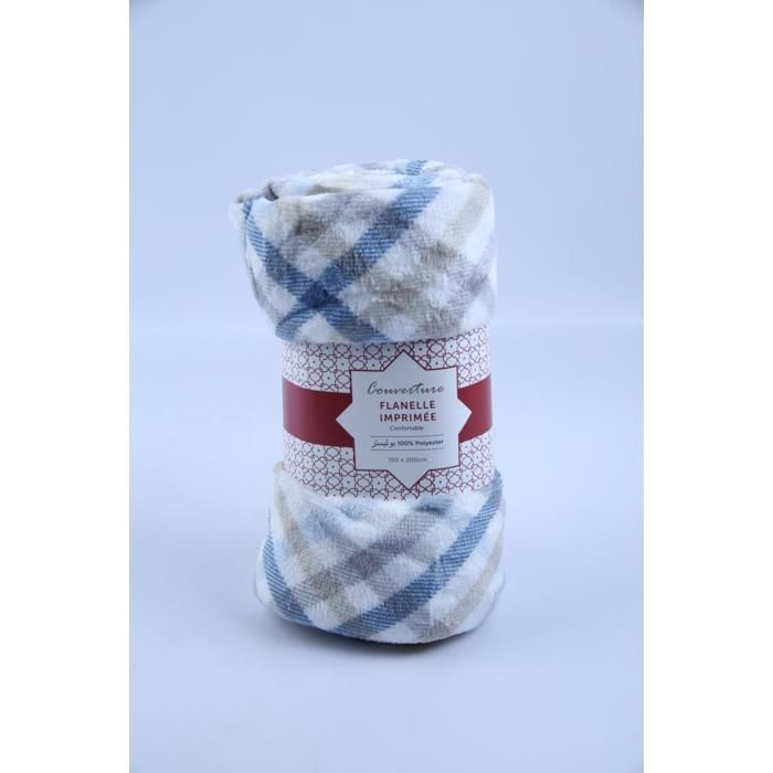 Couverture polaire - GENERIC - CYM-2501 - 150 x 200 cm - 180 GSM - Motif tendance