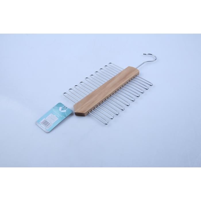 Cintre à cravates - GENERIC - 15 x 1,2 x 33 cm - Bois naturel - Style classique - Mixte