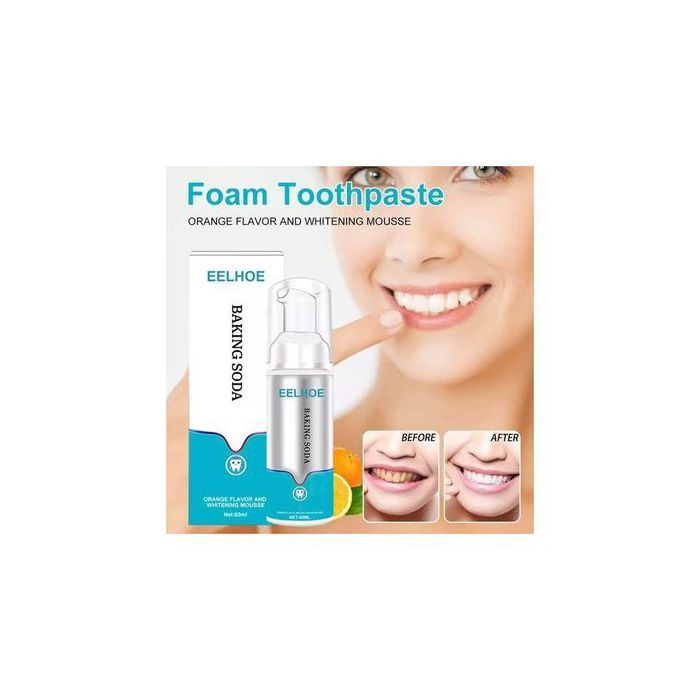 Mousse nettoyante, élimine les taches, pour les dents, dentifrice EELHOE