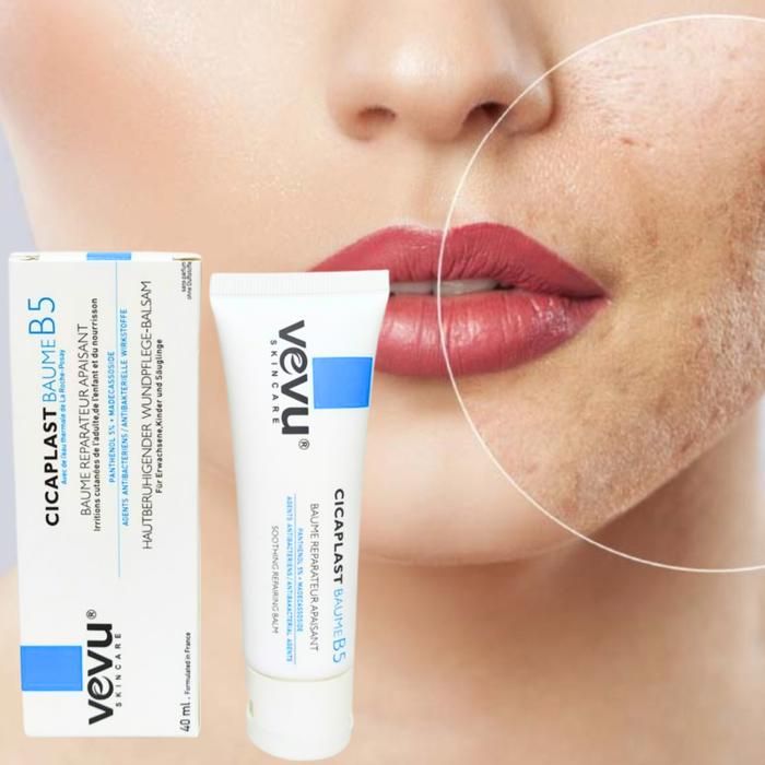 Baume Ultra-Réparateur et Apaisant Enrichi en Eau Thermale – Soin Intensif Peau Sensible