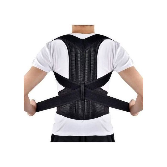Correcteur de Posture, Ceinture Maintien de Dos Réglable et Confortable Support de Dos et l’épaule Soulager Douleur
