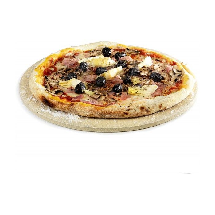 BARBECOOK - PIERRE À PIZZA UNIVERSELLE EN ARGILE REFRACTAIRE