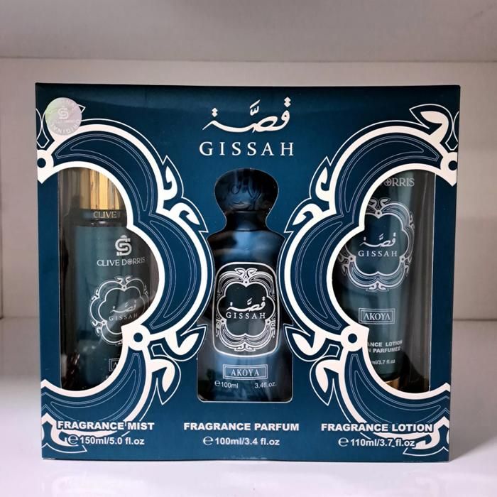 Set Parfum Gissah 3 pièces
