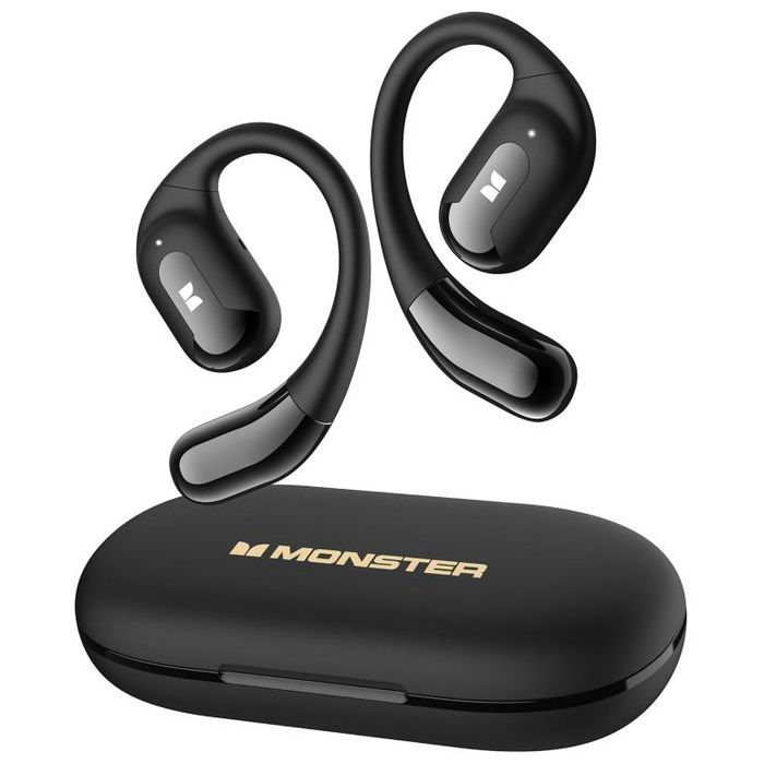 Ecouteurs sans fil - MONSTER - AC317 - Bluetooth 5.4 - 24h autonomie - Réduction de bruit IA