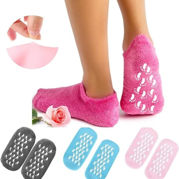 Chaussettes Relax Soins Pieds Multicolores 2 Paires